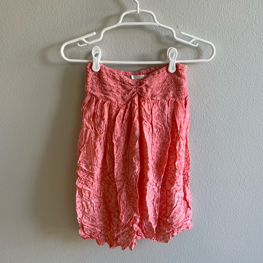 Vintage Indah Tube Top/Dress in Coral